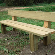 Banc en Bois CAMPAGNE